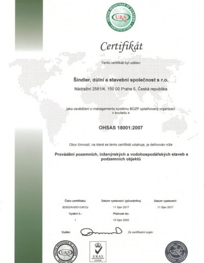 OHSAS 18001 2007