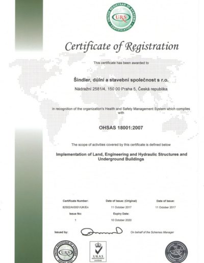 OHSAS 18001 2007